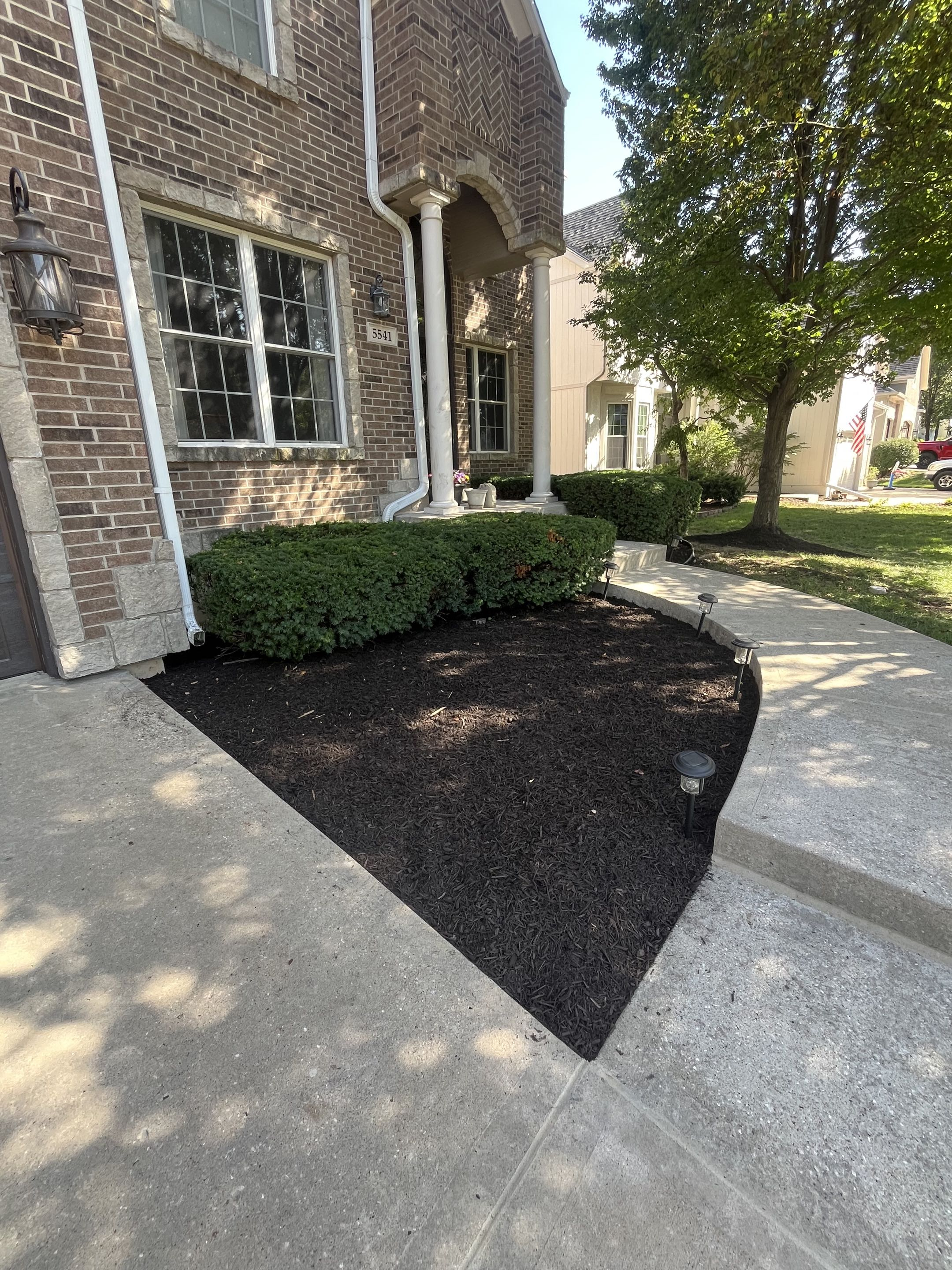 After mulch, photo 2